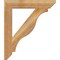 Ekena Millwork Funston Slat Rough Sawn Bracket, Western Red Cedar, 4"W x 26"D x 30"H BKT04X26X30FST06RWR - alternate 2